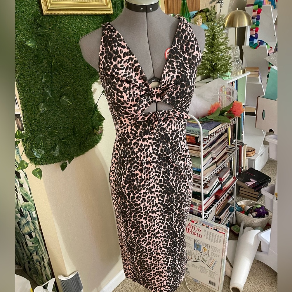 Stop Staring Leopard Print Dress
